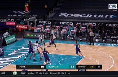 HIGHLIGHTS: Mills baseline pass finds Gay for corner three