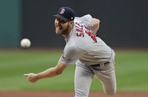 Boston’s Sale reaches 2,000 career strikeouts in record pace