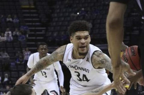 No. 24 Cincinnati holds off Wichita State for 66-63 victory