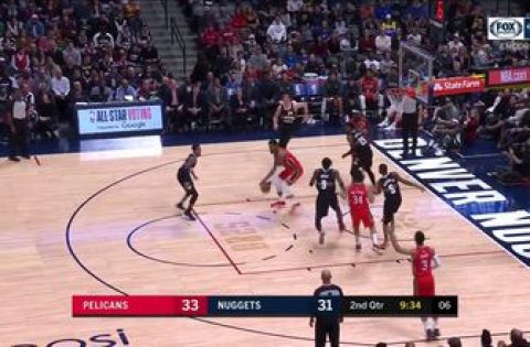 WATCH: What a PASS by Holiday to Favors | Pelicans ENCORE
