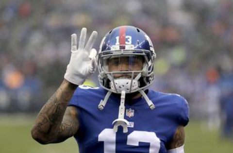 AP Sources: Browns to acquire star receiver Beckham from NY