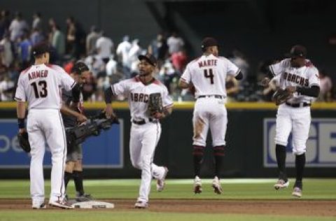 Marte, Kelly lead D-backs over Yankees 3-2 for 2-game sweep