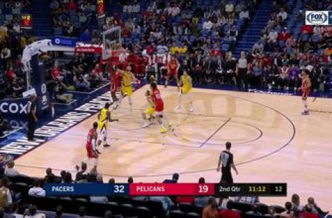 WATCH: Jrue Holiday attacks the paint | Pelicans ENCORE