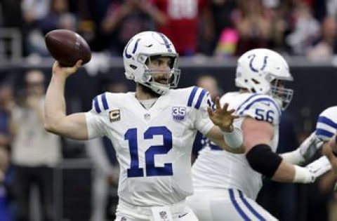 Luck has 2 TDs to lead Colts over Texans 21-7 in wild card