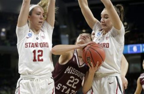 Stanford women outlast Missouri State 55-46 in Sweet 16