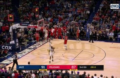 WATCH: Nickeil Alexander-Walker with the Left-Hand Finish | Pelicans ENCORE