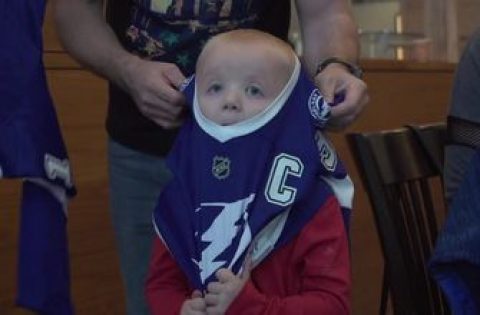 Lightning host holiday party at Children’s Cancer Center