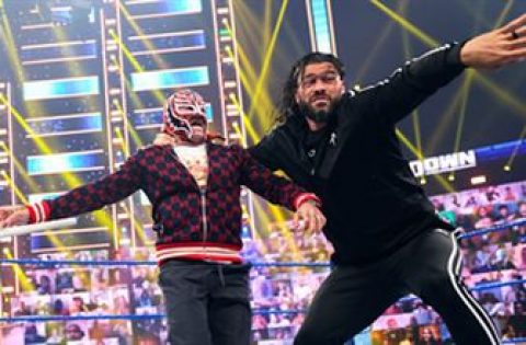 Roman Reigns and Rey Mysterio bring Hell in a Cell battle to SmackDown: WWE Now, June 18, 2021