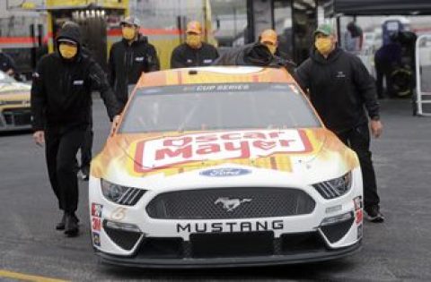 NASCAR underway at Darlington for rare midweek Cup race