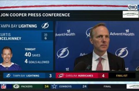 Jon Cooper: ‘Our game went east-west instead of north-south’