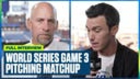 World Series Game 3 Preview: John Smoltz breaks down the pitching matchup | Flippin’ Bats