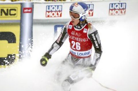 Snowboarder/ski racer Ester Ledecka wins World Cup downhill