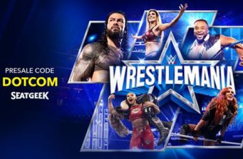 WrestleMania presale starts Wednesday morning!