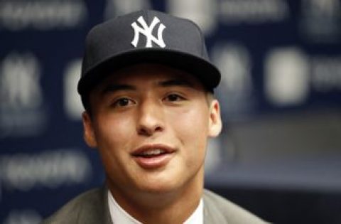 Yankees sign 1st-round draft pick, SS Anthony Volpe