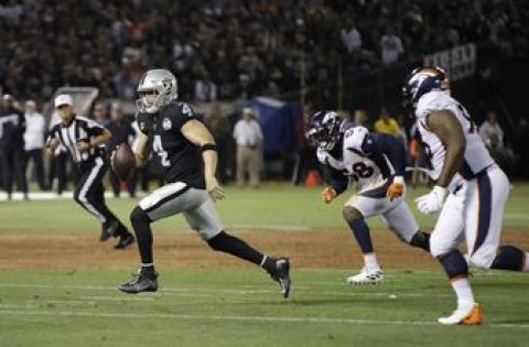 Raiders happy to return home from game against Lions