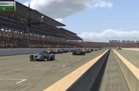 Scott McLaughlin wins on Indy oval for 2nd virtual victory