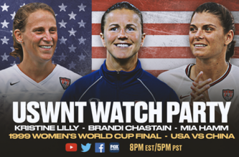1999 Women’s World Cup Final USWNT Watch Party with Mia Hamm, Brandi Chastain & Kristine Lilly — live!
