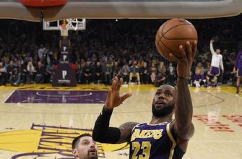 LeBron won’t wear social justice message on Lakers jersey