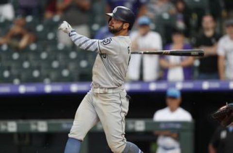 Padres edge Rockies in another slugfest at Coors Field