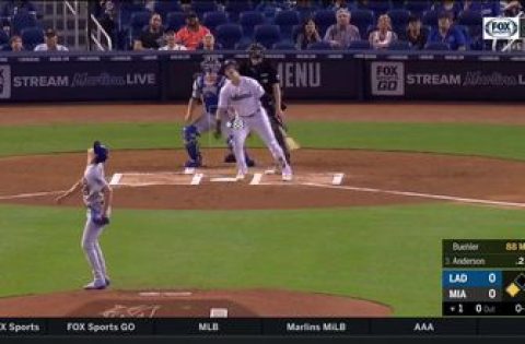 WATCH: Marlins’ offense erupts in 13-7 win over Dodgers