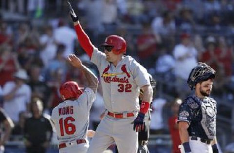 Wieters’ 2-run homer in 11th gives Cards 5-3 win over Padres