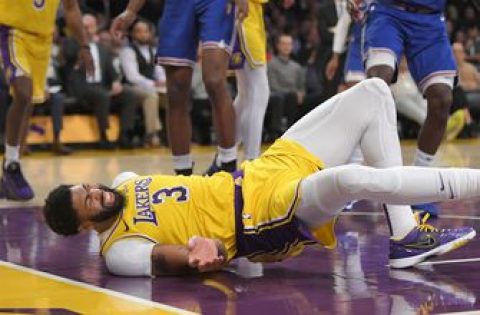 Lakers star Davis out vs Mavs as quick 2-game trip opens