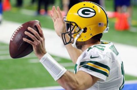 Aaron Rodgers’ 290 yards, four touchdowns lead Packers to win over Lions, NFC North title