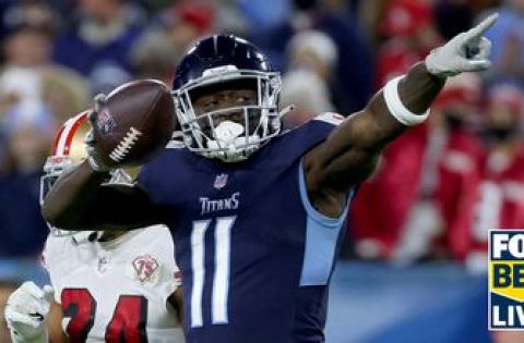 ‘A.J. Brown is the key’ — Geoff Schwartz on why you should bet on the Titans to cover vs. the Bengals I Fox Bet Live