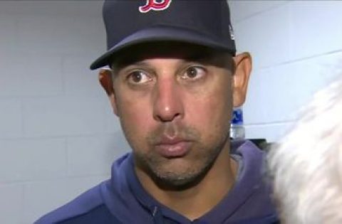 Alex Cora isn’t worried after the Red Sox drop 3 of 4 in Seattle
