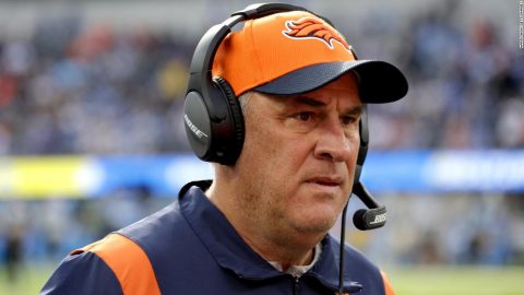 NFL’s Denver Broncos dismiss head coach Vic Fangio after third straight year missing playoffs