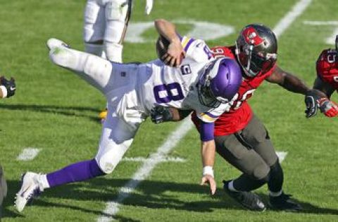 Vikings’ playoff hopes takes hit after Sunday’s setback
