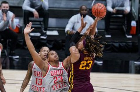 Gophers fight until the end in 79-75 loss to No. 9 Ohio State