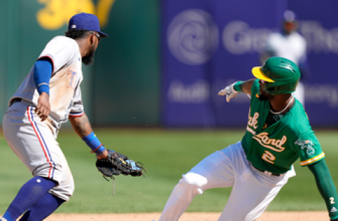 A’s comeback falls short in 4-3 loss to Rangers