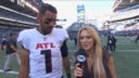 ‘I’m here for more’ – Marcus Mariota discusses the Falcons figuring out how to play as a team