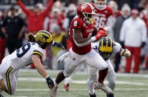 Indiana overmatched by No. 12 Michigan in 39-14 loss
