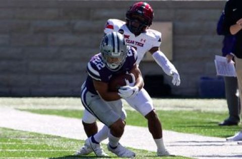 Vaughn scores two touchdowns in Kansas State’s 31-21 victory over Texas Tech