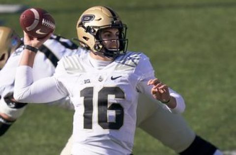 Bell, O’Connell continue successful connection, Purdue beats Illinois 31-24