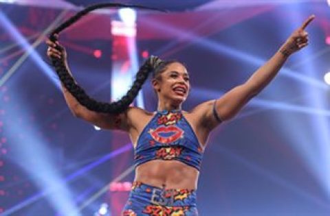 Bianca Belair’s emotional first moments after winning the Royal Rumble