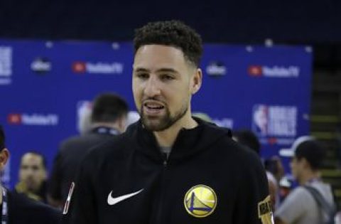 The Latest: Stephen Curry calls Game 4 ‘a must-win’