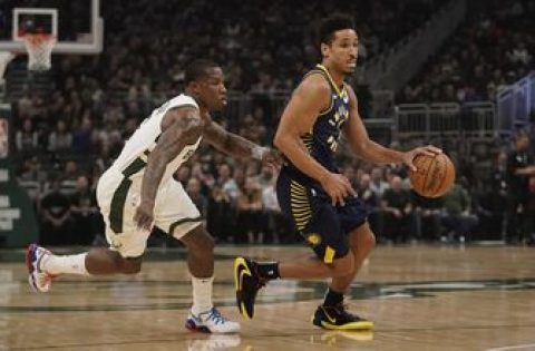 Pacers’ Brogdon listed as week to week with torn hip muscle