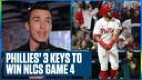 Philadelphia Phillies’ three keys to winning NLCS game 4 | Flippin’ Bats