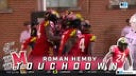Maryland’s Roman Hemby runs for a 75-yard touchdown, Terrapins lead 31-24