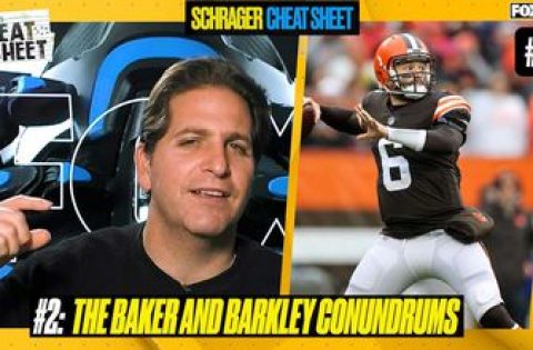 Peter Schrager on whether the Browns will give Baker Mayfield an extension, talks Barkley’s expectations in NY I Cheat Sheet for Week 12