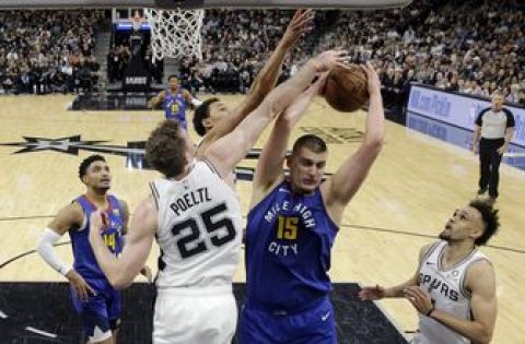 Nuggets beat Spurs 117-103 to tie series at 2-2