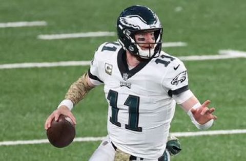 Clay Travis takes the Eagles to win outright vs Seahawks despite Wentz’s struggles | FOX BET LIVE