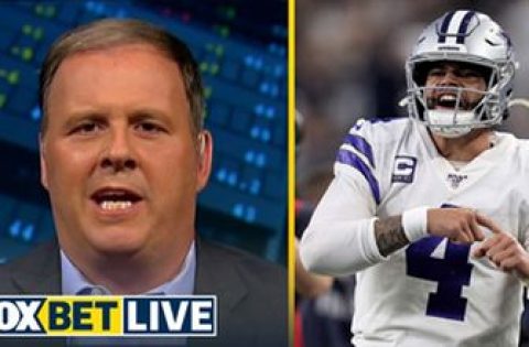 Cousin Sal is taking Dak Prescott and the Cowboys to go over 6.5 points Week 1 vs the Bucs | FOX BET LIVE