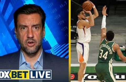 Clay Travis likes Devin Booker to lead Phoenix to a win and go up 3-1 | FOX BET LIVE