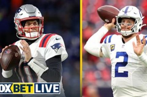 Geoff Schwartz: I like the Patriots to win outright vs. Colts I FOX BET LIVE