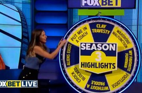 FOX Bet Live crew spin the wheel and share highlights from Season 3 | FOX BET LIVE