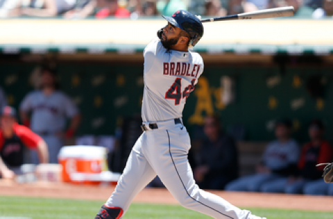 Bobby Bradley’s solo home run pulls Indians even with Rays, 1-1